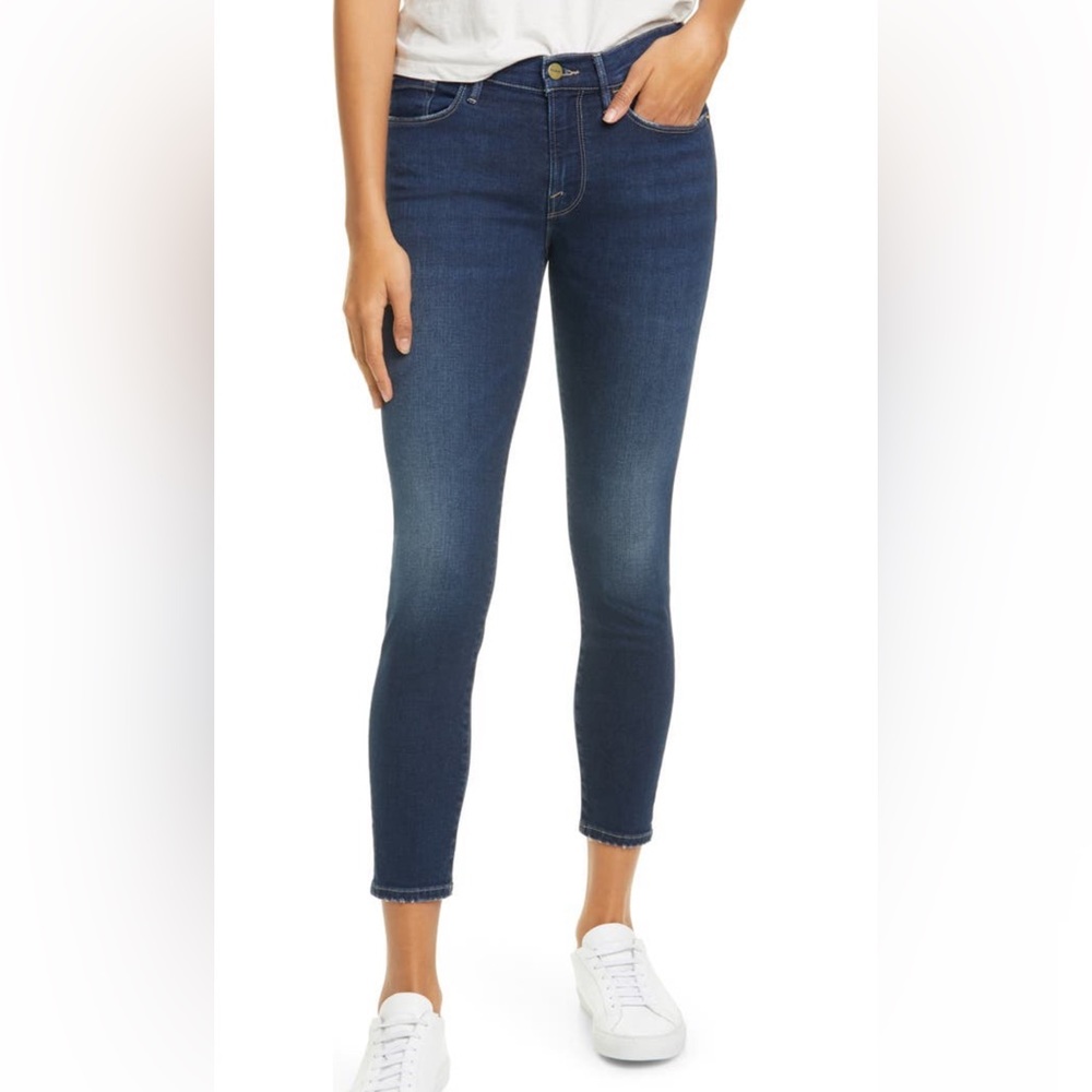 Frame Le Skinny de Jeanne Crop in Bonn size 24